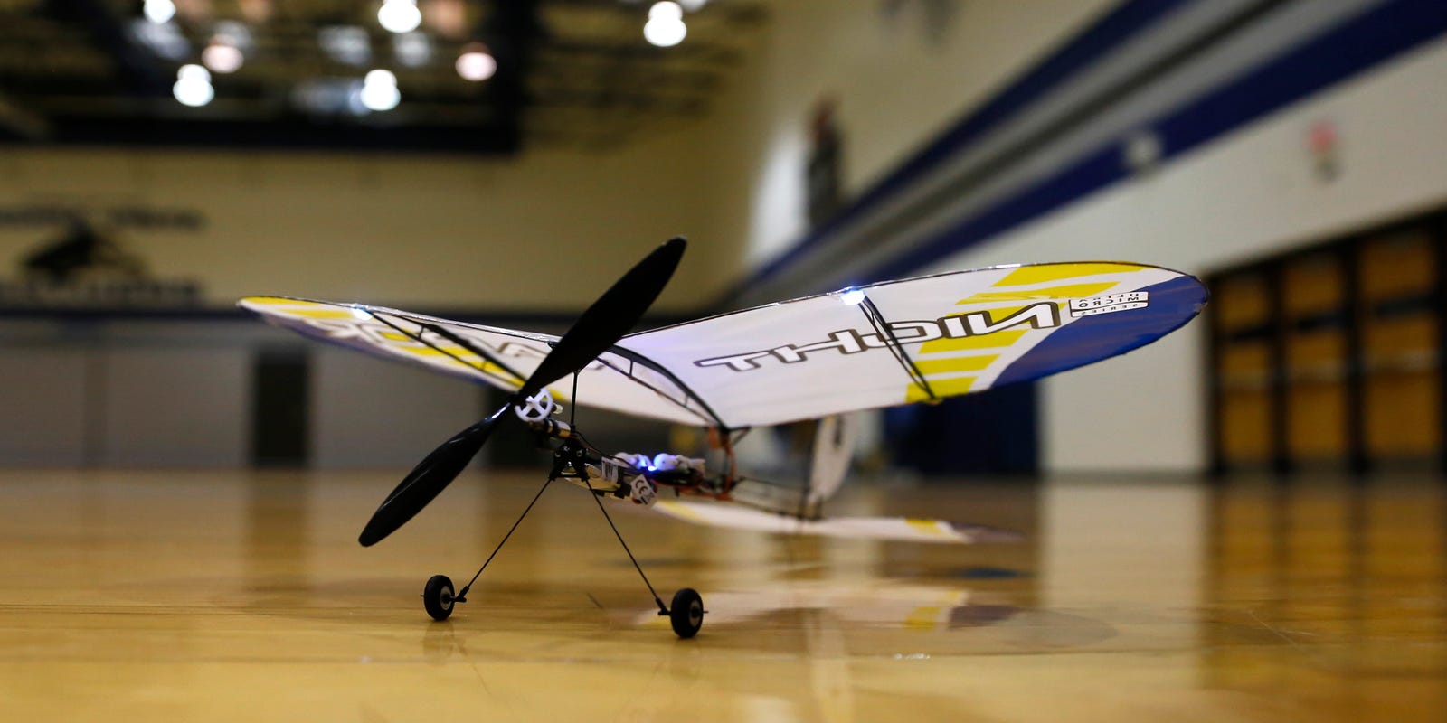 Indoor flying Leeds Trinity University